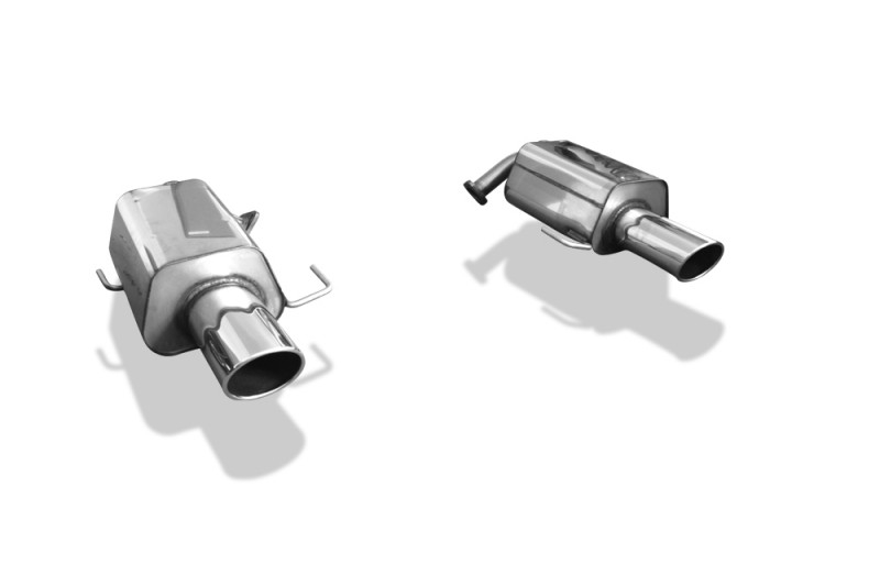FOX Sportauspuff / Duplex-ESD f&uuml;r: SUBARU Legacy + Outback - BL, BP / 2.0, 2.5, 3.0 - 101, 110, 121, 127, 180 kW | Endrohr-Typ: 2x 129x106 oval | Hinweise: S, 44