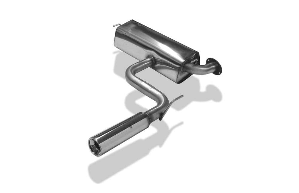 FOX Sportauspuff / Duplex-ESD f&uuml;r: TOYOTA Celica T23 / 1.8 - 105, 141 kW | Endrohr-Typ: 1x 90 rund | Hinweise: S, 13
