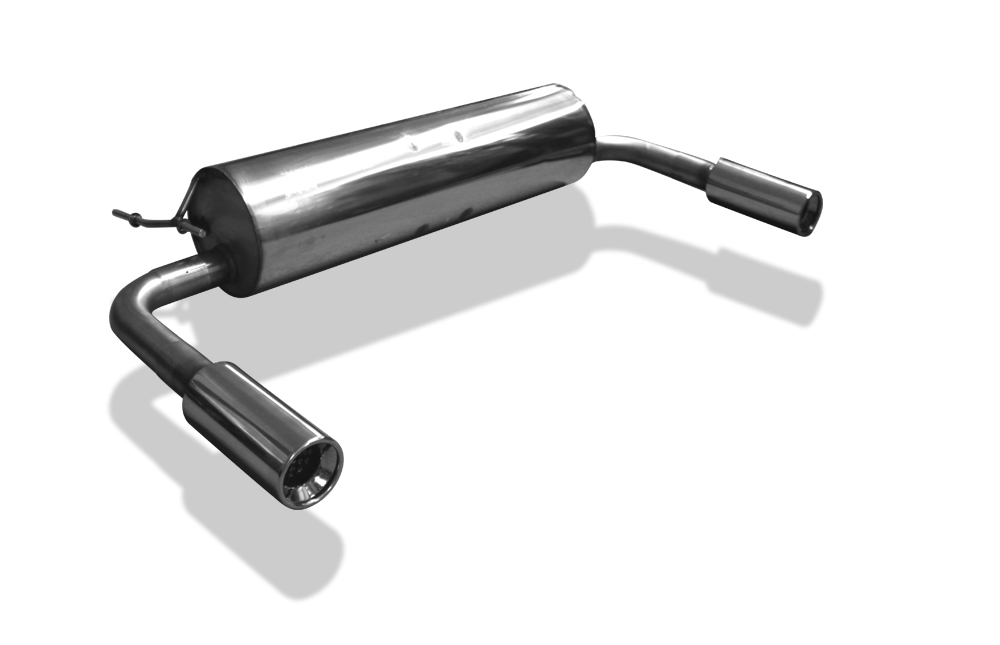 FOX Sportauspuff / Duplex-ESD f&uuml;r: TOYOTA RAV-4 / 2000- / 2.0 D-4D | Endrohr-Typ: 2x 90 rund | Hinweise: S, 13