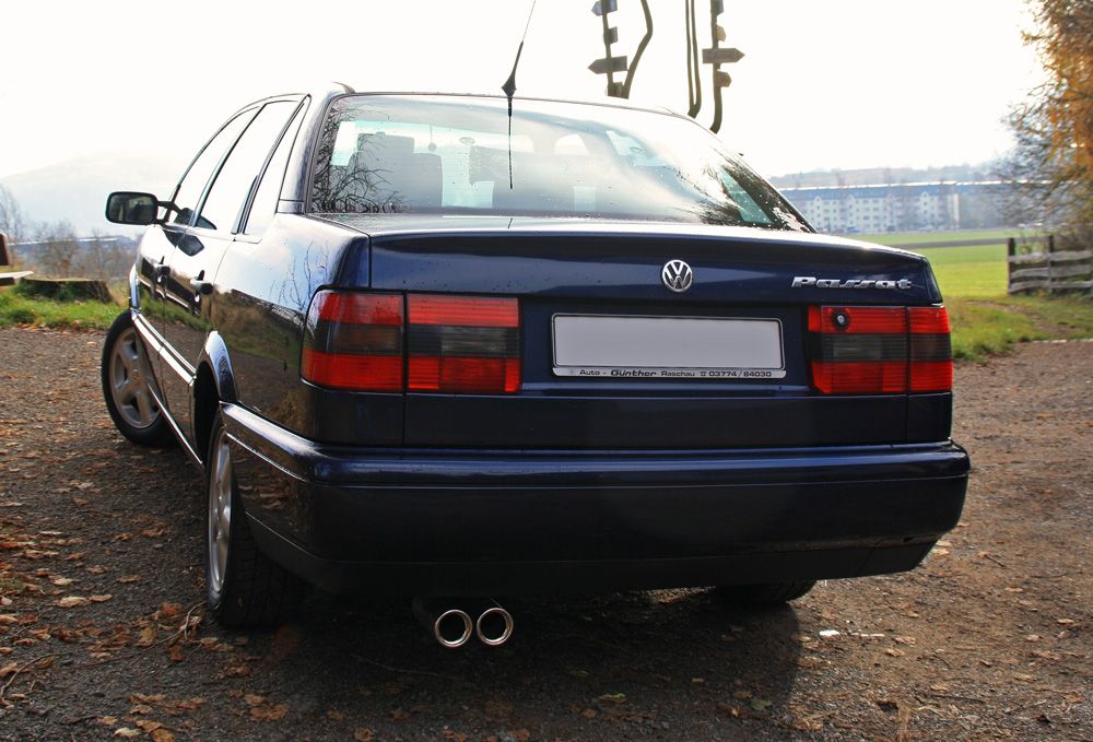 FOX Sportauspuff / ESD f&uuml;r: VW Passat 35i / 1.6, 1.8, 2.0, TD | Endrohr-Typ: 2x 80 rund | Hinweise: S, 13